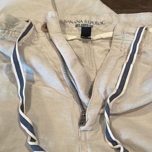 Banana Republic linen/cotton casual pants